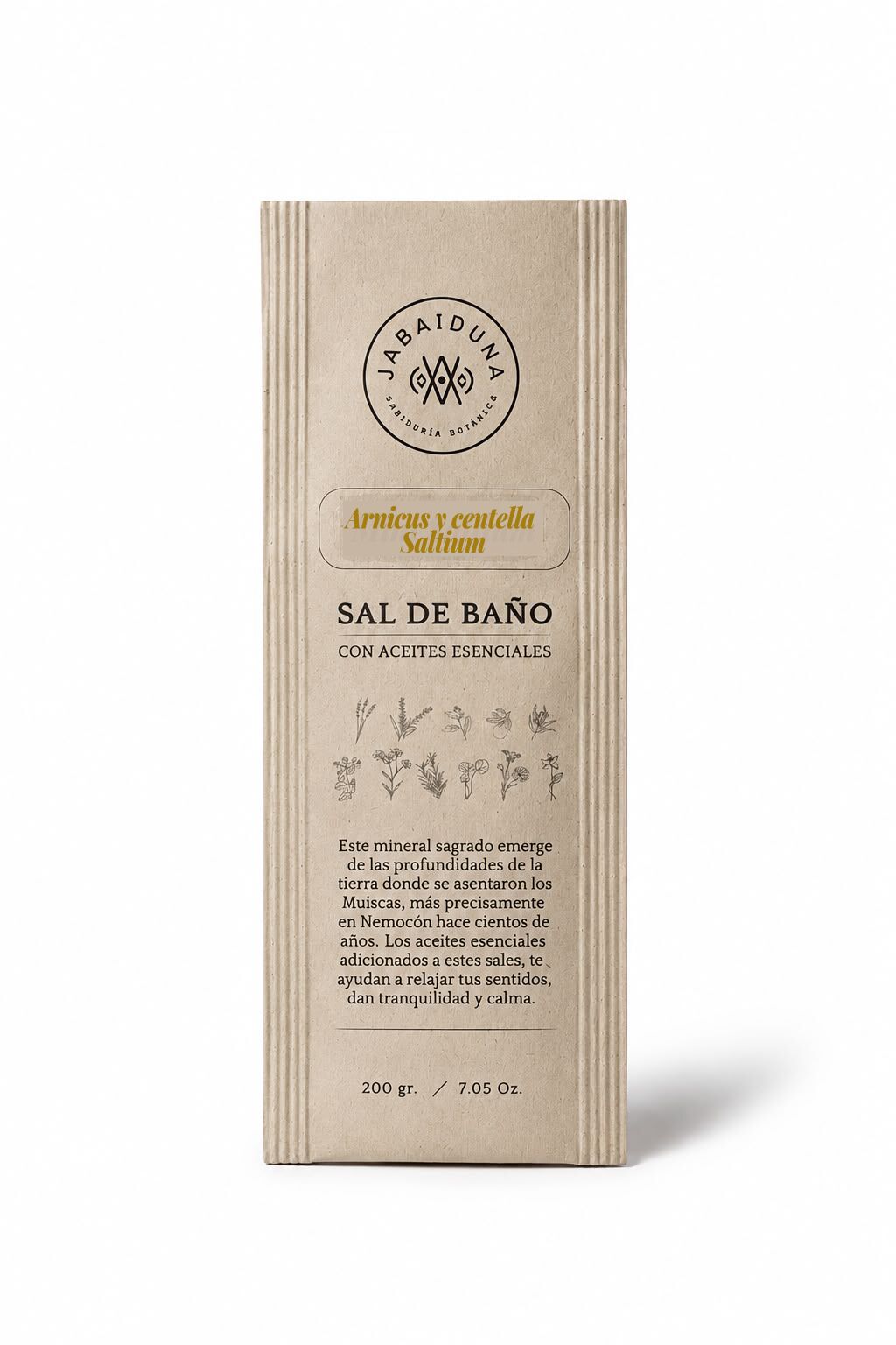 arnicus-saltium Sal de Baño Arnicus y centella Saltium 200 gr - Imagen 1